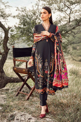Maria B 1050 – Luxury 3PC Embroidered Lawn Suit with Diamond Dupatta
